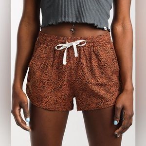 Billabong Cheetah Print Road Trippin' Short in Toffee
